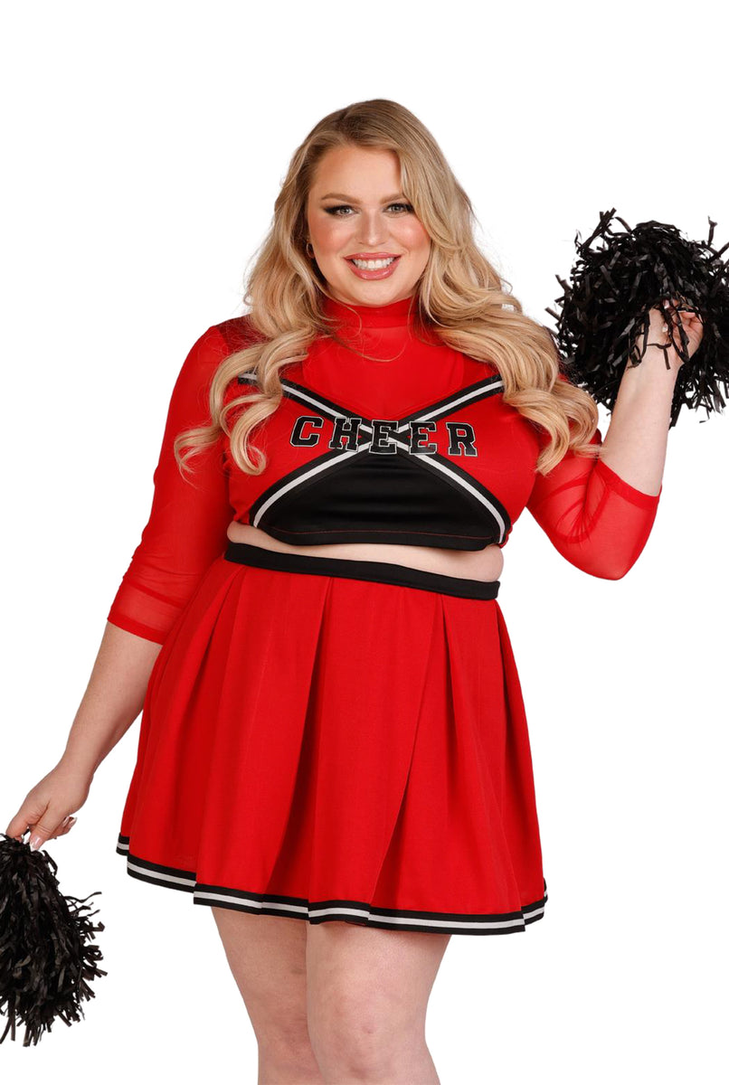 Plus Size Babe Cheerleader Costume – Donna di Capri